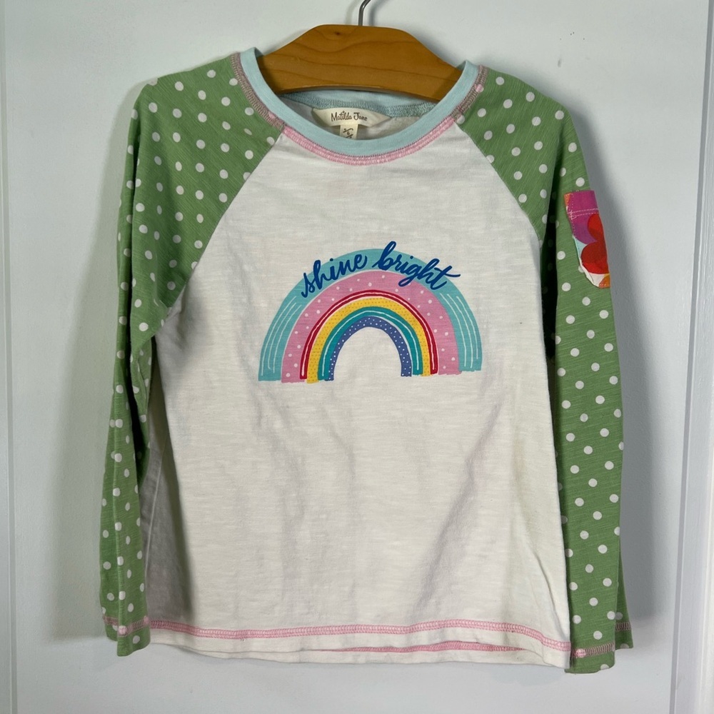 Matilda Jane Size 6 Long Sleeve Shirt